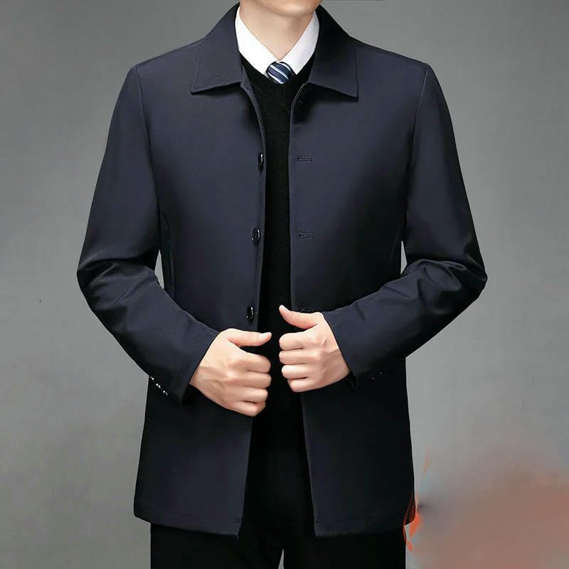 Veste coupe-vent médiévale décontractée blouson automne hiver - 5