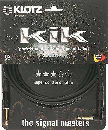 Klotz Instrument cables KIKKG6.0PRSW instrument cable 6 m