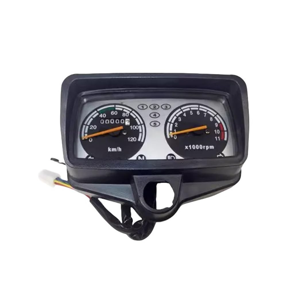 Motorcycle Odometer Motorcycle Instrument Assembly Meter Odometer for CG125 ZJ125 XF125 Tachometer Assy