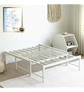 Amazon｜BTYJLEBE 折りたたみベッド シングル 【長さ調節できる伸長式