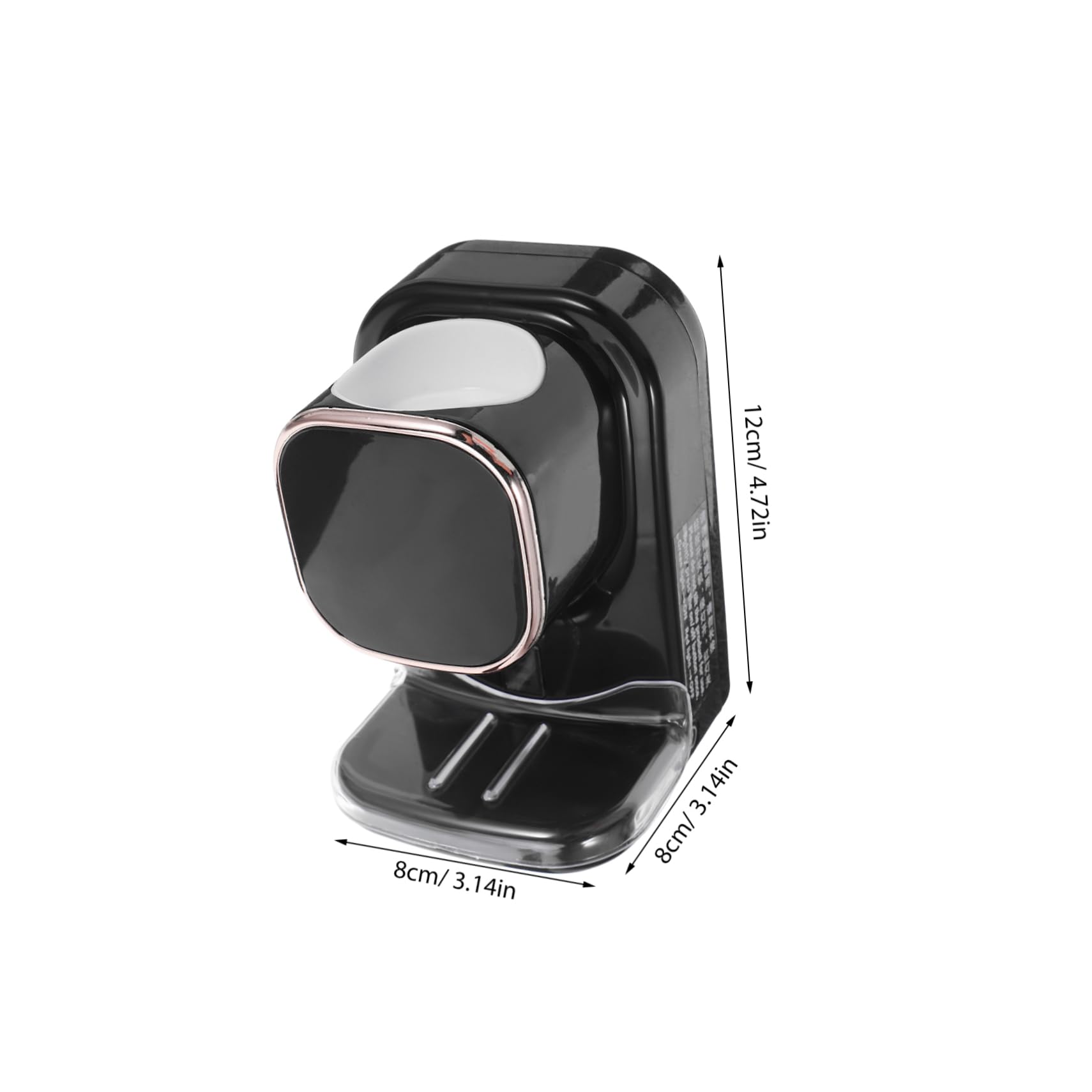 VALICLUD Dispenser Automatico Di Dentifricio Sensore, Spremi-dentifricio Da Parete Compatto, Strumento Elettrico Per Bagno Semplice e Preciso, Erogazione Uniforme Per Uso Domestico