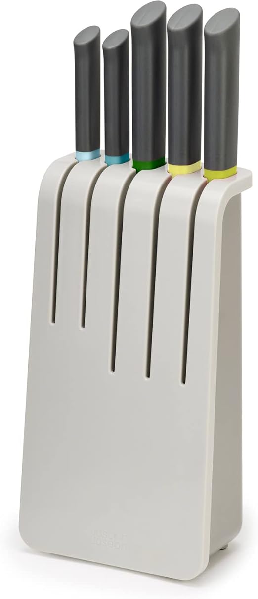 Joseph Joseph Duo 5piece Kitchen Knife Block Set, includes Paring