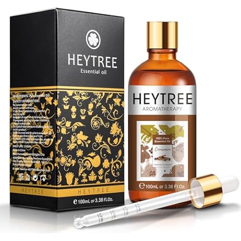 HEYTREE Cinnamon Essential Oil for Aromatherapy Cover