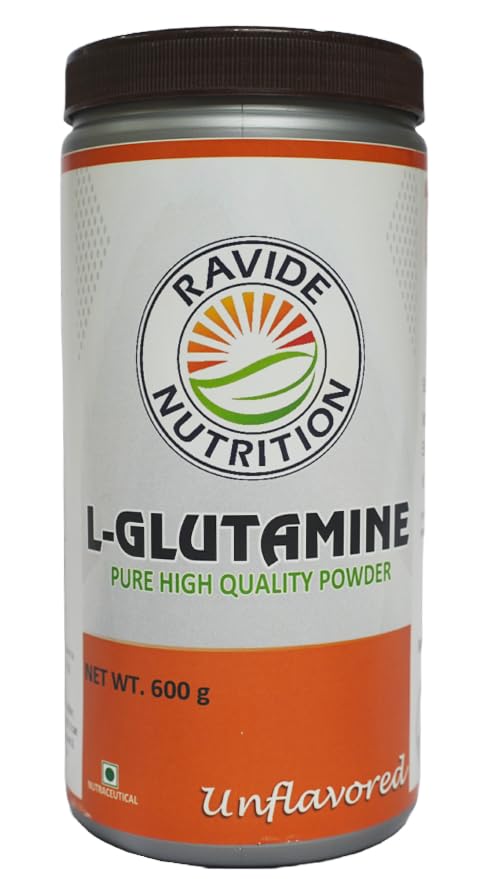 L-Glutamine Powder for Muscle Growth Performance and Recovery 600 gm