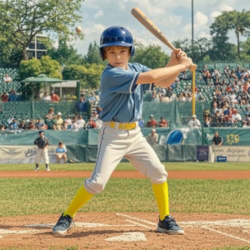 Image of Baseball Socks and Belt Combo for Youth Adult Softball Sock Belt for Boys and Girls