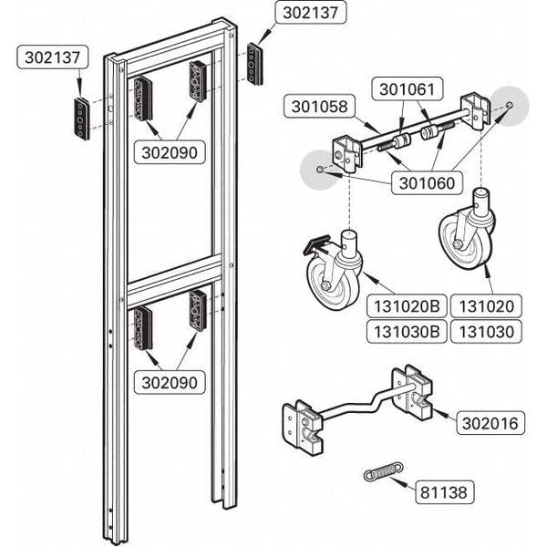 Image of Magline GMK16UA4 Gemini Jr Convertible Hand Truck, Pneumatic Wheels, 500 lbs Load Capacity, 51 inch Height, 47-1 /2 inch Length x 21 inch Width