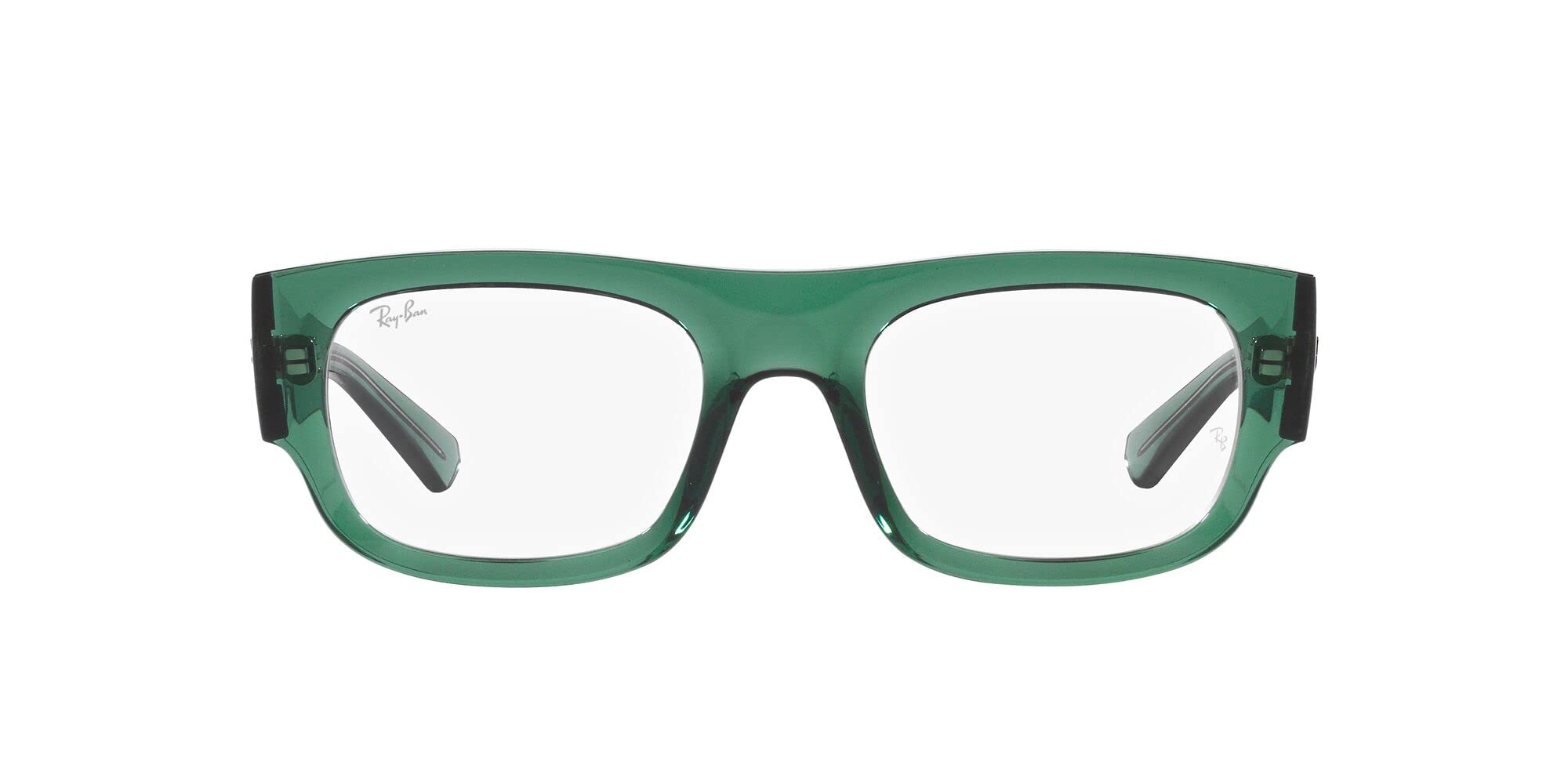 Ray-Ban Damskie prostokątne oprawki do okularów korekcyjnych Rx7218 Kristin