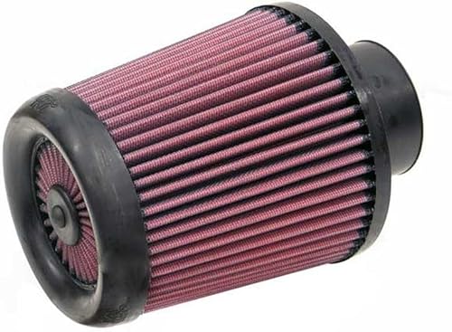 K&N Filtro de aire universal X-Stream con abrazadera alto rendimiento, Premium, Filtro de repuesto Diámetro de la brida 2.75 pulgadas, Altura del