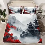 【Confortable et Résistant】Les draps housses en microfibre sont étonnamment doux, confortables, exceptionnellement durables, résistants aux plis et à la décoloration. Il a une résistance élevée à la traction, ce qui le rend solide, durable et moins sujet aux déchirures ou aux déchirures