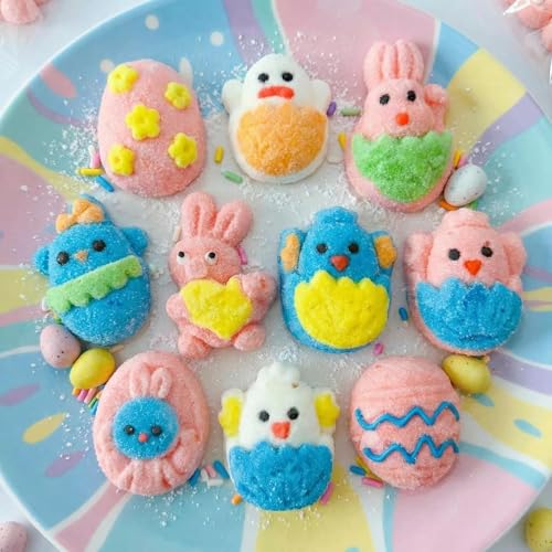 Gomitas de malvavisco de Pascua 24 unid miniatura 3