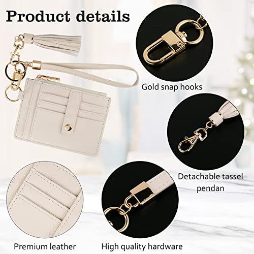 KNGITRYI Small Wristlet Wallets for Women RFID Credit Card Holder Wallet Keychain Wristlet Wallet Credit Card Wallets for Women - Image 6
