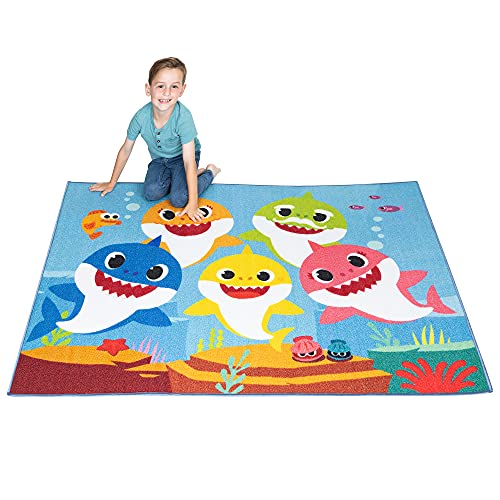Franco Kids Room Non Slip Area Rug, 69 in x 52 in, Baby...