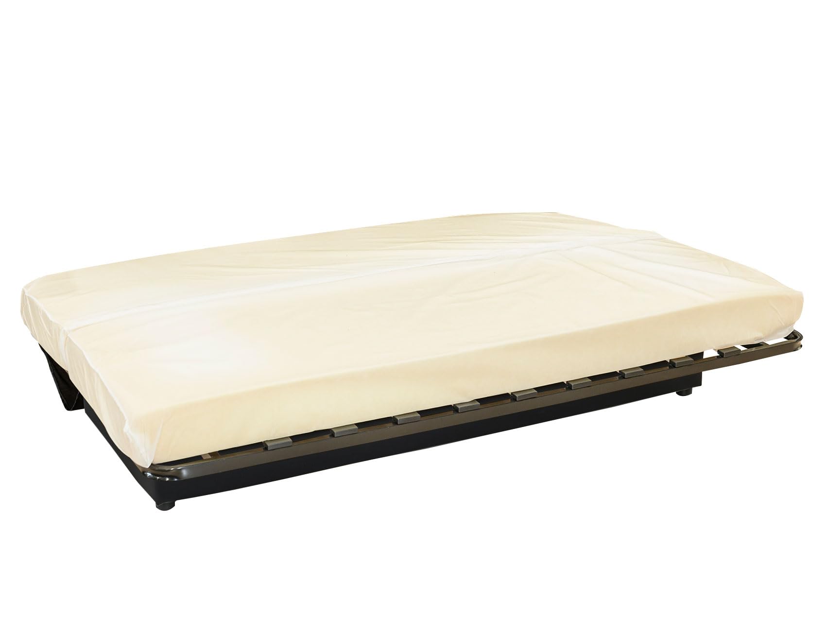 Clic Clac Veneza Canapé-Lit Convertible, Gris, Noir, Motif New York, avec 2 Coussins Inclus (New York)