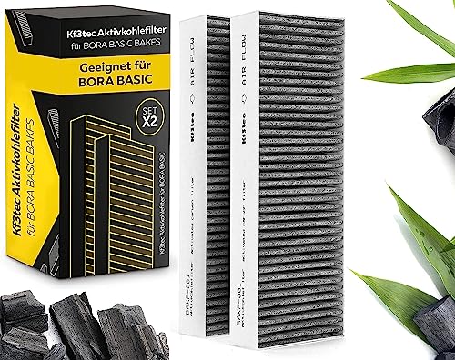 Aktivkohlefilterset für Bora BASIC, BAKFS mit Anti-Fisch-Geruch Aktivkohlefilterset für Bora BASIC, BAKFS mit Anti-Fisch-Geruch