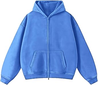 Mens Oversized Hoodies Streetwear Unisex Vintage Hoodies Zip Up Acid Wash Sweatshirt for Men Heavyweight