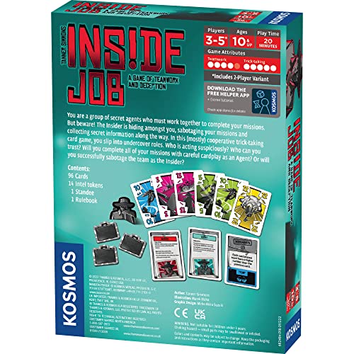 Thames & Kosmos Inside Job, Cooperative Card Game - Image 2