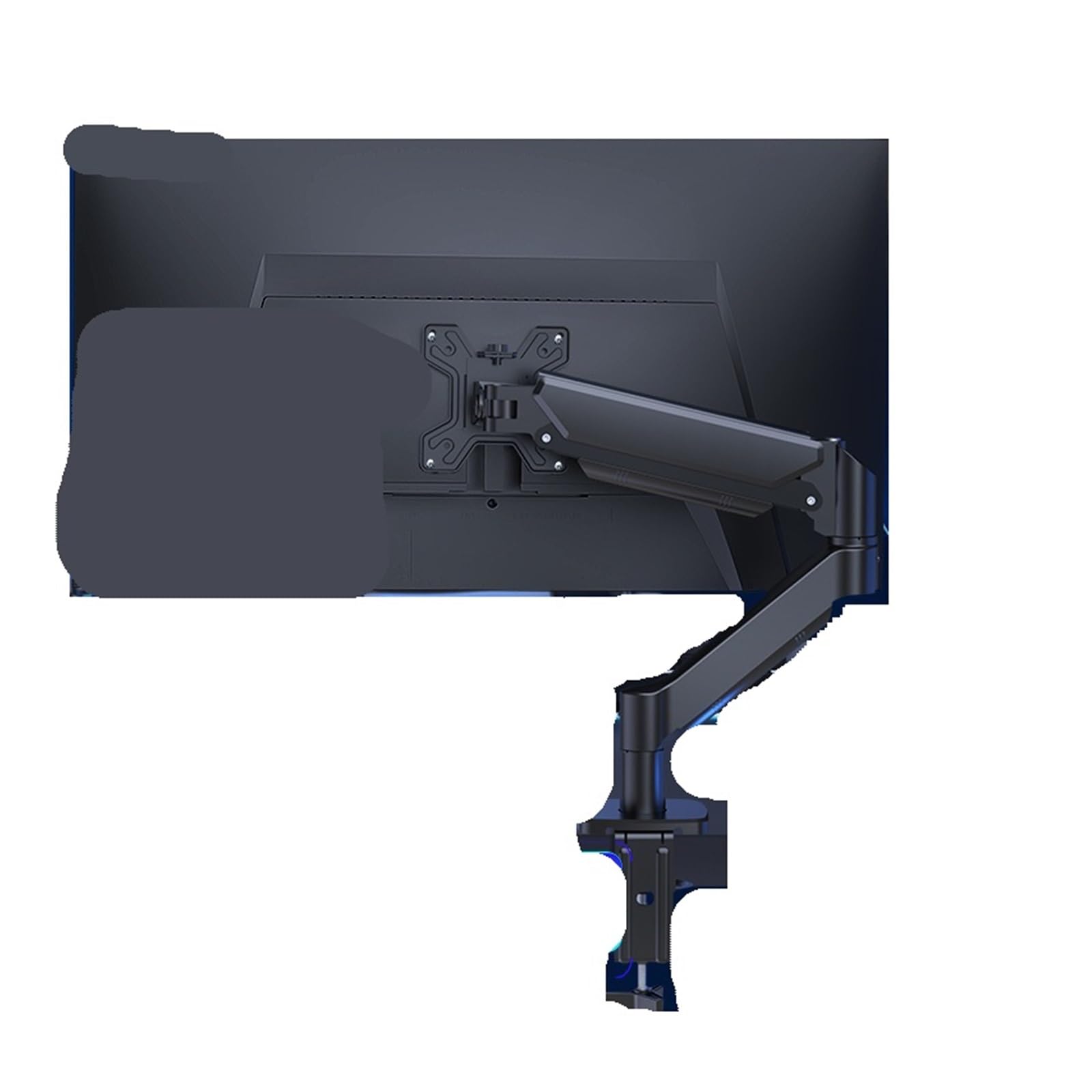 Ikpgbzxm Crystalblacke350ez Rotatable And Height-Adjustable Monitor Stand, No Drilling Required(Crystalblacke350ez)