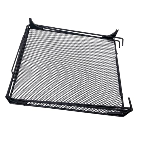 DOITOOL Estante Plegable Kit de Accesorios para taquillas Estante del cubículo de taquilla de Metal Organizador de casilleros Soporte de casillero Planchar Negro