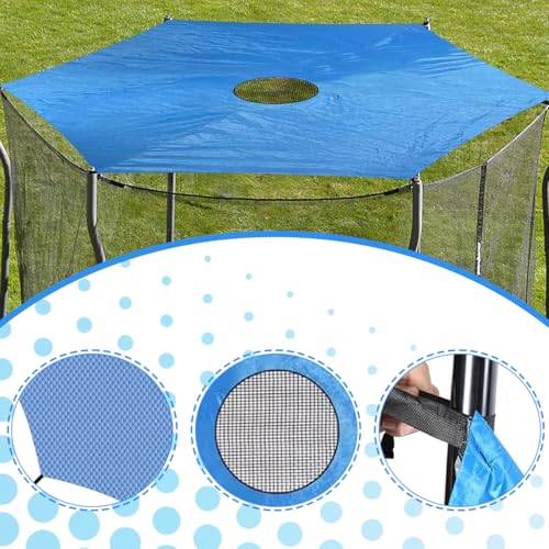 Toit pare-soleil pour trampoline Ø 183 à 305cm MQIAN - 4
