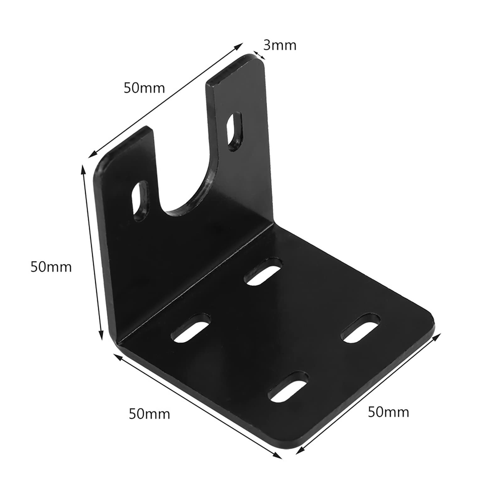 775 Motor Mount Bracket U Type Motor Holder with Nuts and Screws for Mini 775 Motor Fixed Mounting Base Cutting Machine Clamp