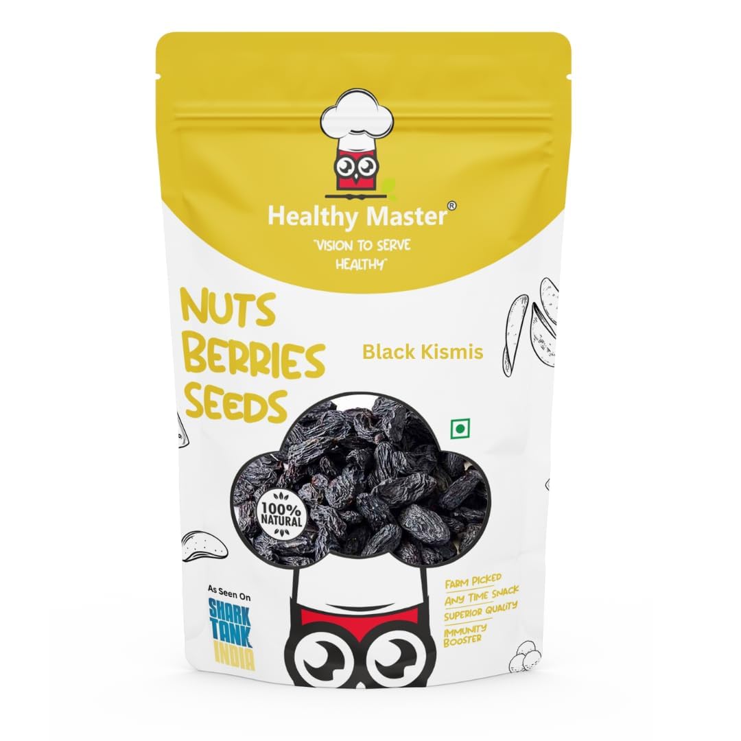 Healthy Master Black Kishmis 250 Gm | Seedless Black Raisins| | 100% Naturally Sun Dried | | Improve Immunity | No Artificial Flavours | No preservatives| No Colours Added| Oil Free (B0D9QS3Q4V) Amazon Price History, Amazon Price Tracker
