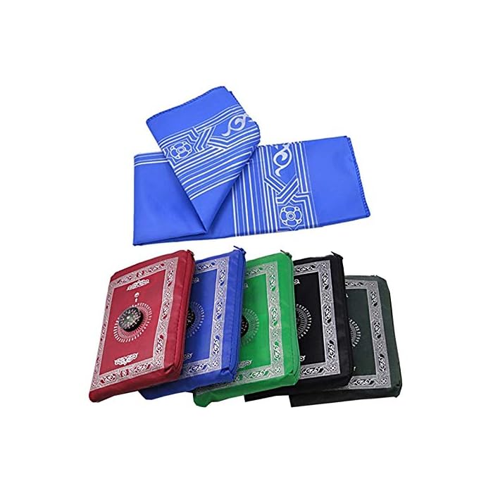 Buy KAV Travel Pocket Prayer Mat with Compass Pocket Sized Carry