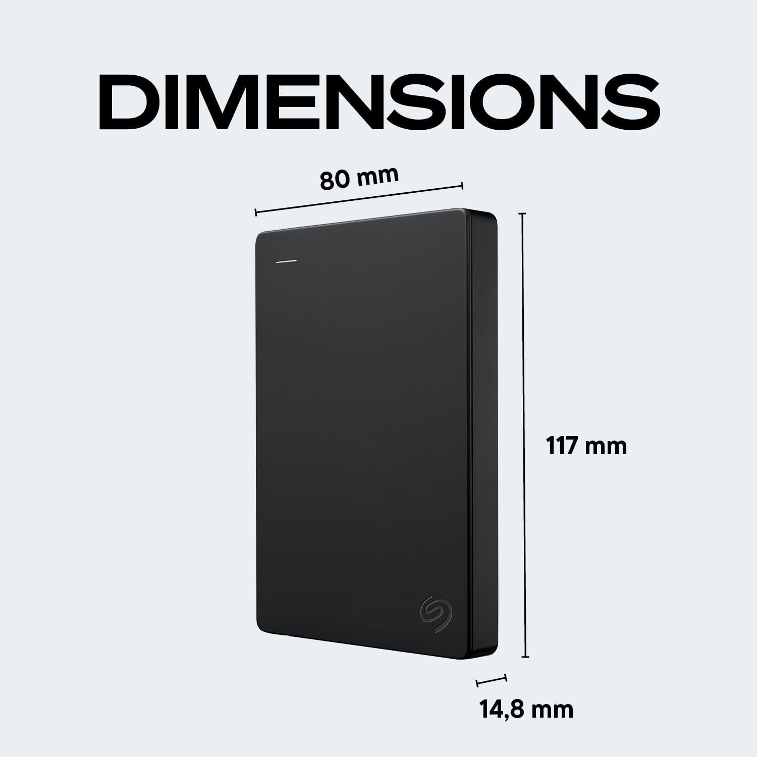 Seagate Expansion Portable, 1TB, External Hard Drive, 2.5 Inch