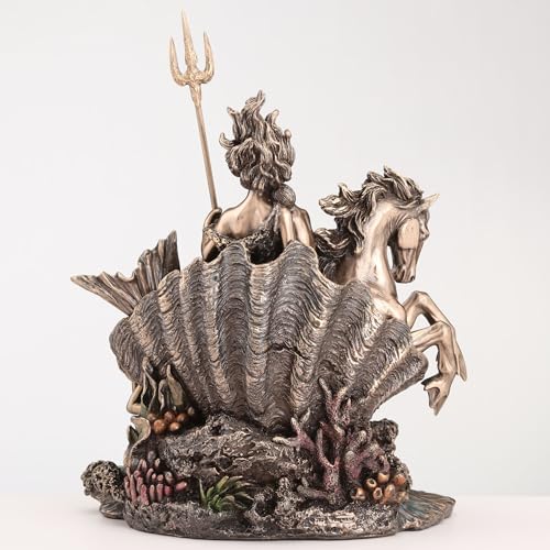 Figura Decorativa Amphitrite Diosa Griega del Mar 24 cm miniatura 3