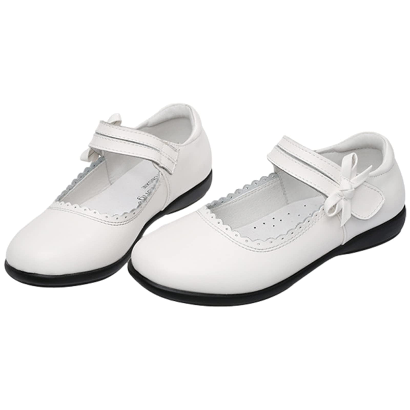 rismart Ragazze Bambina Bella Mary Jane Basse Cuoio Morbido Scarpe Oxfords
