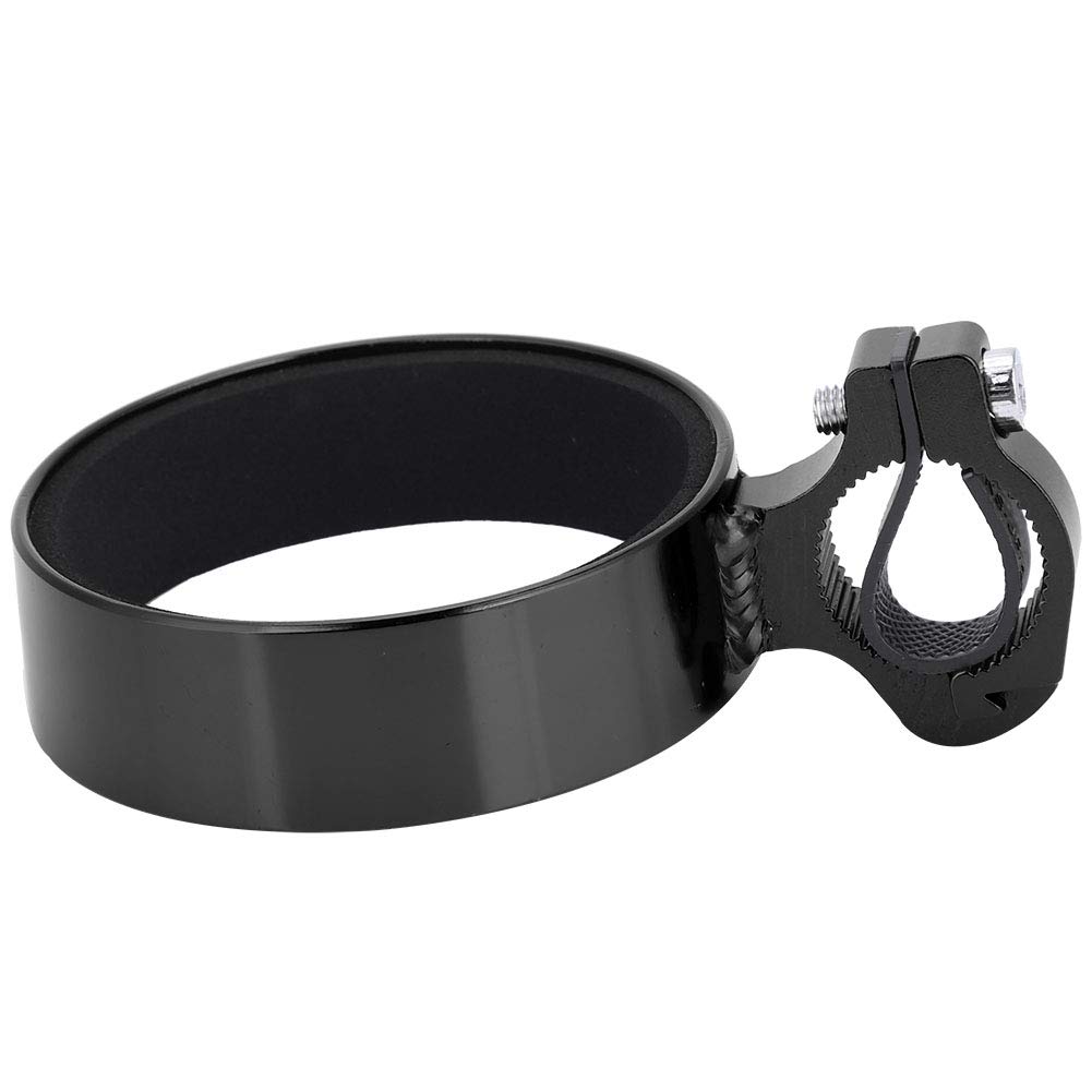 Milltrip Handlebar Cup Holder, Aluminum Alloy Bike Cup Holder, Multi-Way Mount Beverage Holder for Road Bike, Mountain Bike, Motorcycle, Electric Scooter - Secure & Stylish Cycling Accessory (Black)