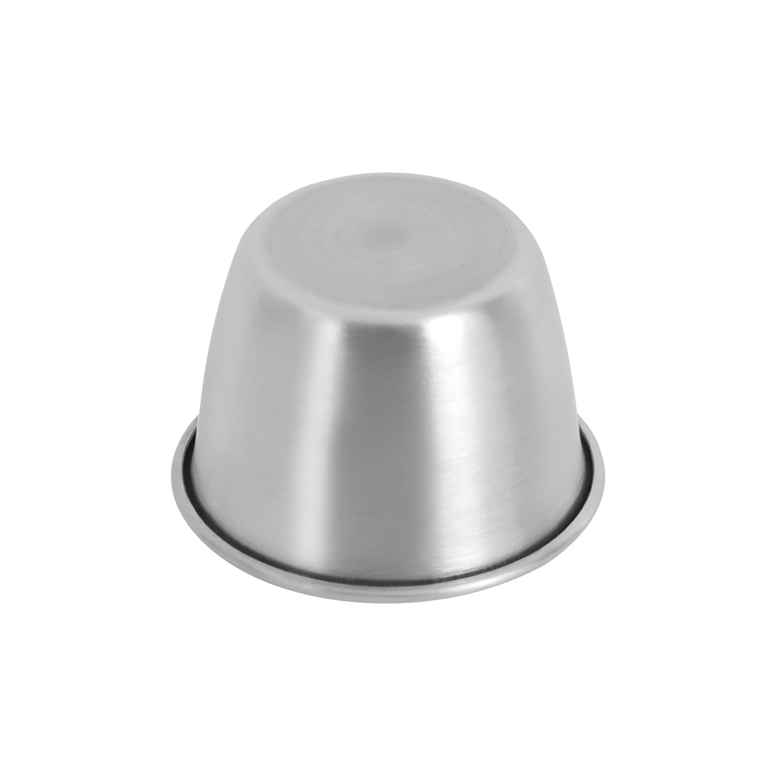 500 Stück Edelstahl Saucenbecher, Mini Dip-Schalen Set, Kleine Saucenschälchen, Stapelbare Gewürzschälchen, Dipbecher Schüsseln für Catering Party Restaurant Sushi Barbecue (6 cm)