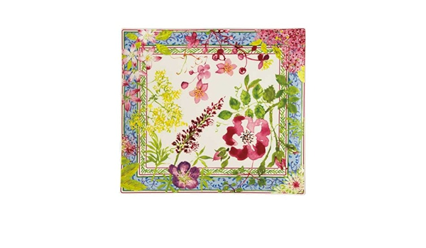 Amazon.co.jp: ジアン ミルフルールスクエアプレート 1643CCCA