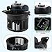 700105 Front HVAC Heater Blower Motor Assembly Fit for Ford Focus 2000 2001 2002 2003 2004 2005 2006 2007, for Ford Transit Connect 2010 2011 2012 2013, AC Blower Motor Replaces for YS4Z19805AB