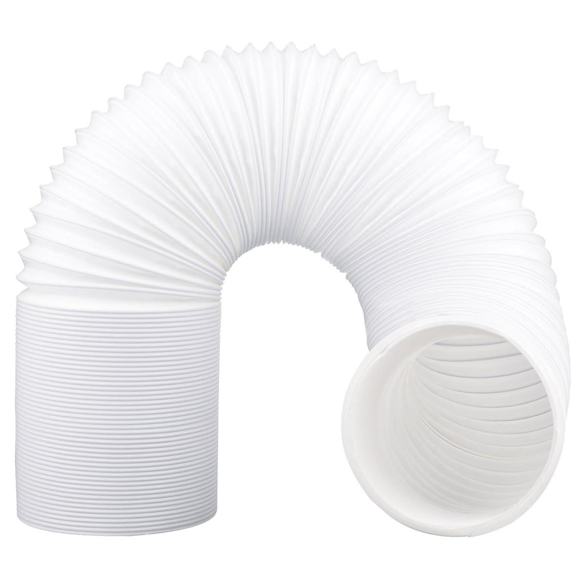 150mm Portable Air Conditioner Hose, 6 Inch Flexible Exhaust Duct with Counterclockwise Thread, Universal AC Vent Hose Extension for Tumble Dryer, Easy to Install, 300cm (Right Rotation)