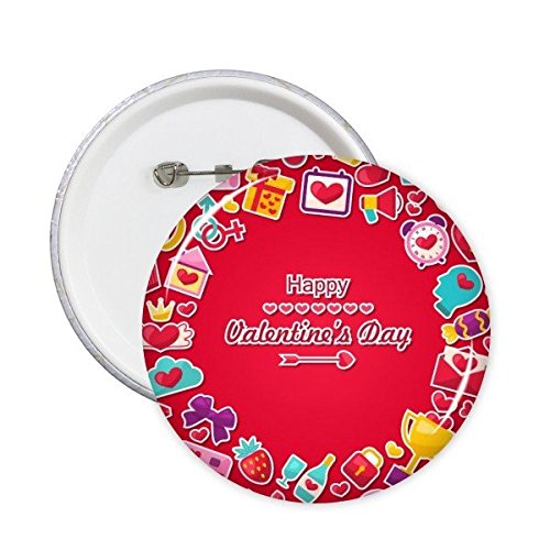 Badge Cupcakes Saint-Valentin pour personnaliser vos vêtements et sacs