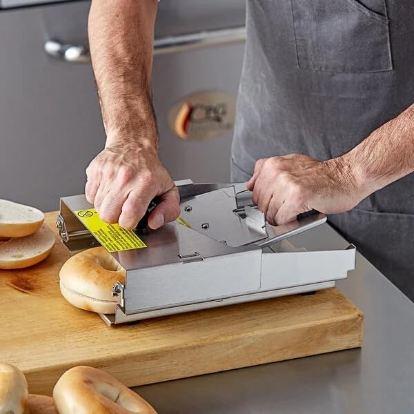 Stainless Steel Commercial Restaurant Bagel Slicer