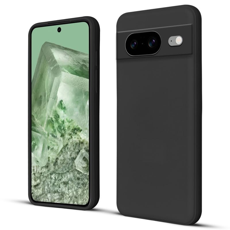 Mr. Case Silicon Back Case Cover for Google Pixel 8 | Camera Bumper Protection Back Cover (Black) (B0CN91RSKZ) Amazon Price History, Amazon Price Tracker