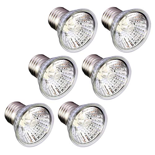 WUHOSTAM 75W UVA + UVB Vollspektrum Sonnenlampe Sonnenbad Reptilienlampe E27 Wärmelampe Cover