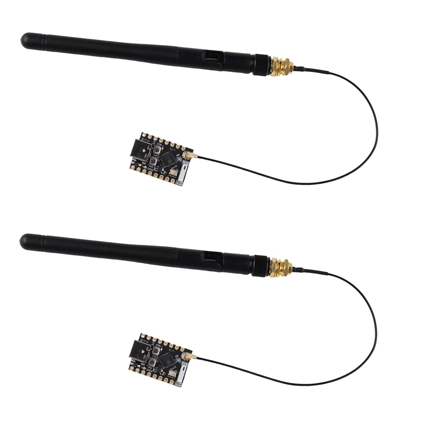 ESP32-C3 Lot de 2 cartes de développement SuperMini WiFi et Bluetooth 5.0 avec antenne 2,4 G pour Arduino, IoT et Smart Home