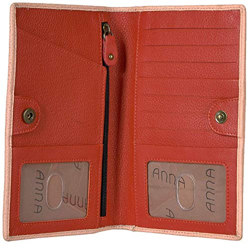 Anna By Anuschka Women's Hand-Painted Genuine Leather Two Fold Wallet4