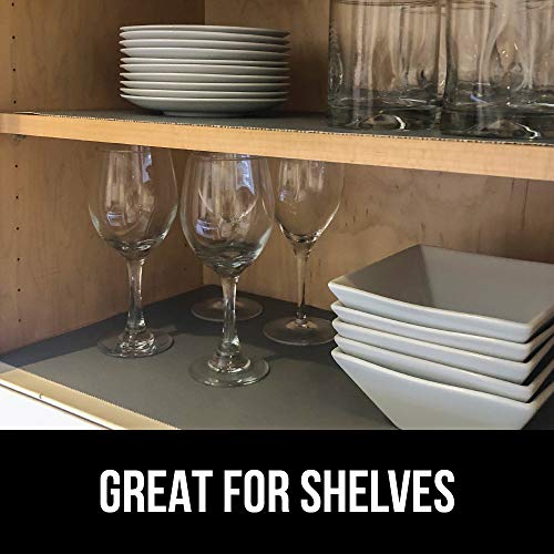 image for Gorilla Grip Original Smooth Top Slip-Resistant Drawer and Shelf Liner