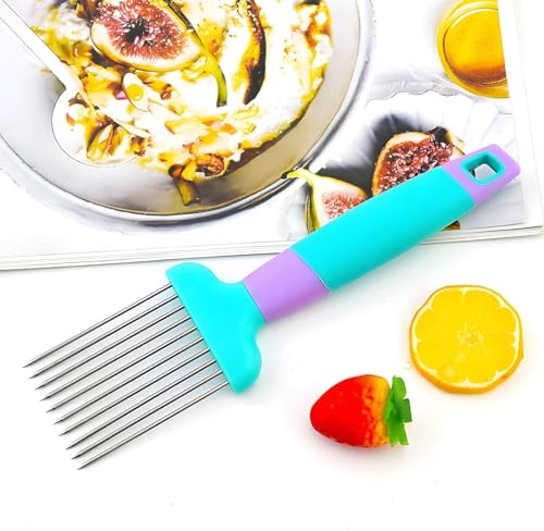 Soporte para cebolla mango largo acero inoxidable miniatura 4