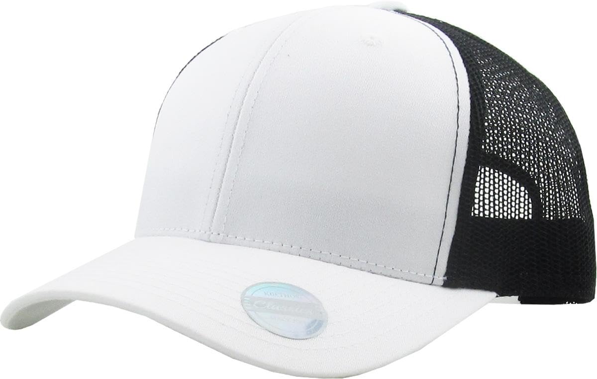 Classic 6 Panel Cotton Twill Mesh Trucker Cap Hat Adjustable Snapback Hat