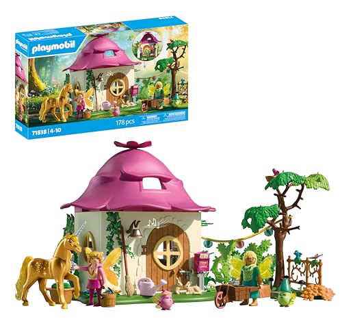 PLAYMOBIL | Magic Unicorns | Casa de Hadas con Unicornio Dorado