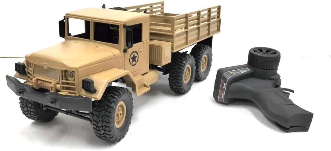 1/16ミリタリートラック　6輪駆動クローラータイプ　WPL　B-16イェロー 1/16ミリタリートラック 6輪駆動クローラータイプ WPL B-16イェロー