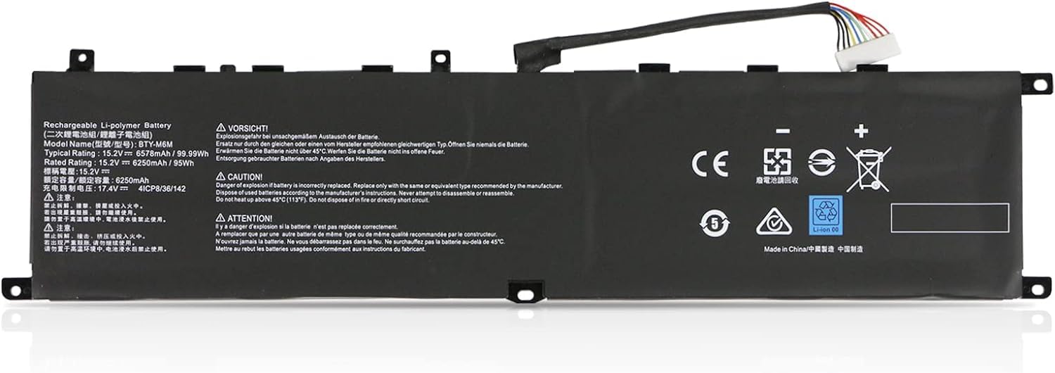 Wefly Laptop Battery Compatible for MSI GS66 Stealth 10SF 10SFS