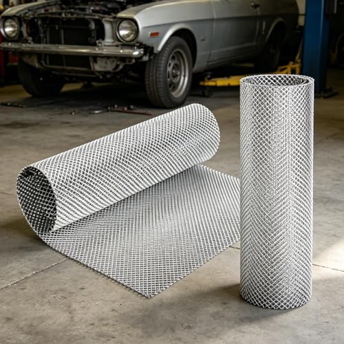 Barrera térmica de aluminio cortable para silenciadores y tubos de escape 3