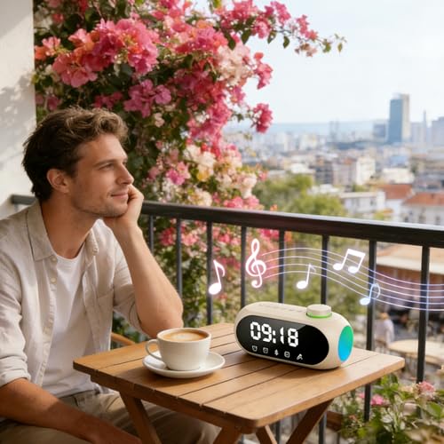 Alarma digital inalámbrico para solucionar despertares ruidosos en casa 7