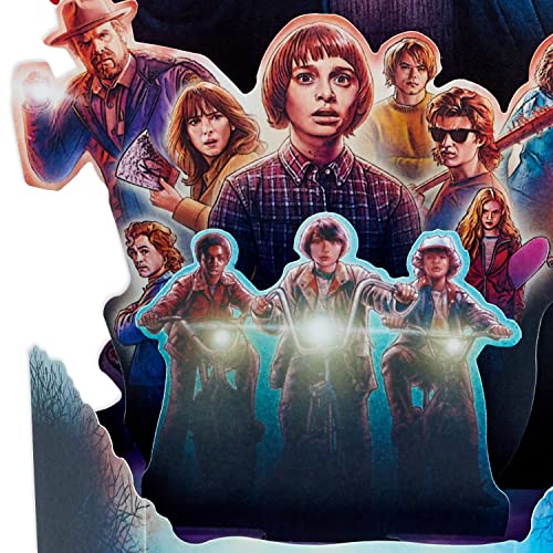 Hallmark Cartão Pop Up Paper Wonder Stranger Things (aniversário, incentivo, cartão de amizade)