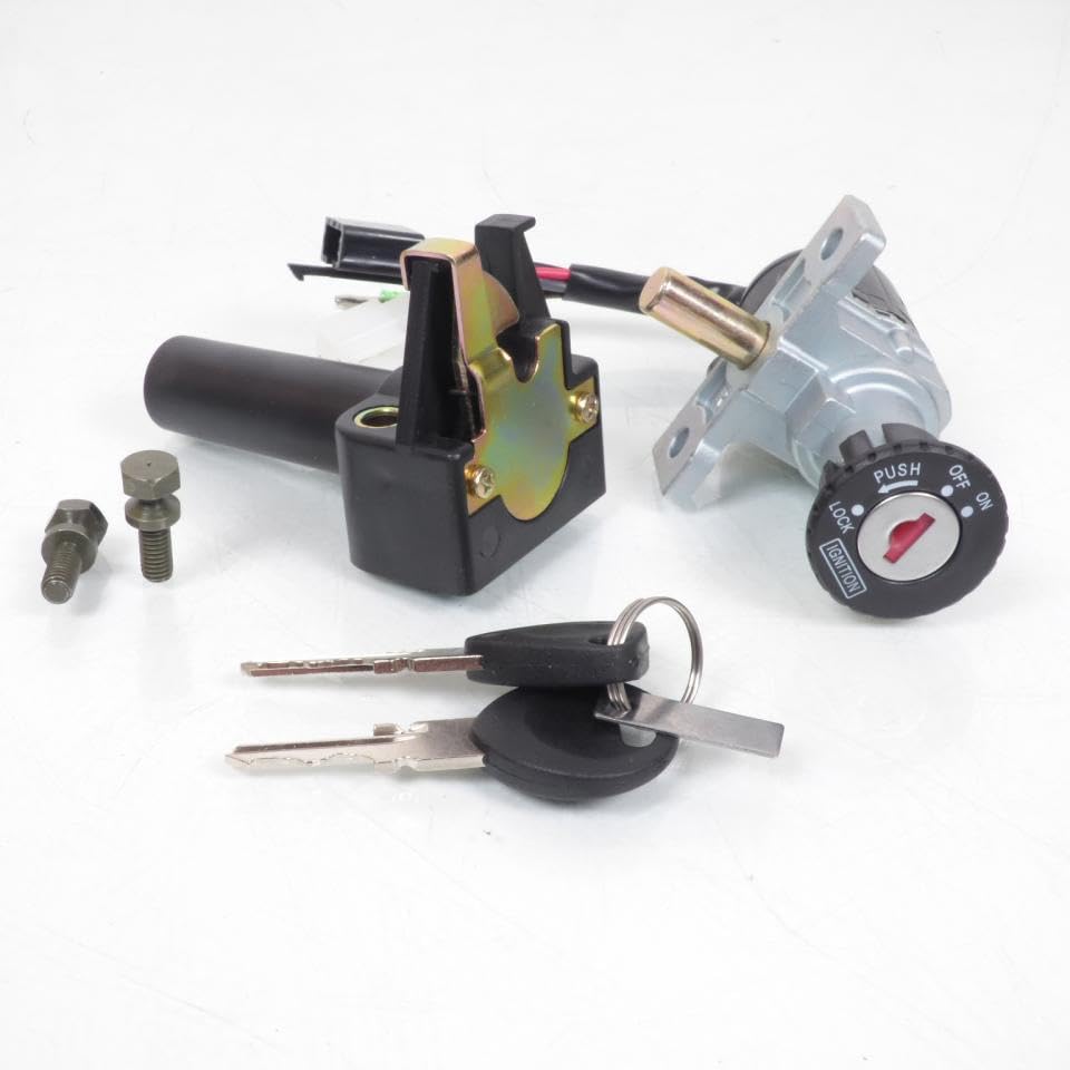 Kit Serratura P2R Per Scooter MBK 50 Booster 1990-2002 – Neiman E Serratura Sella, Nuovo, Modello A 5 Fili